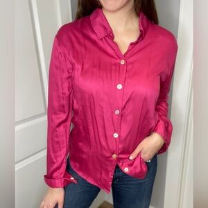 Tamga Pink Button-Up Shirt